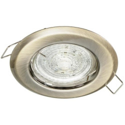 Oprawa ALFA okrągła stała BS Mosiądz stalowa