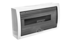 Rozdzielnica Natynkowa 1-Rzędowa 18-Modułowa Ip40 Drzwi Transparentne...