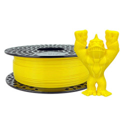 PETG Transparent filament Yellow 1.75mm 1kg - Azurefilm