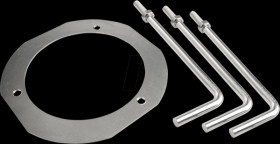 930731 Concrete anchor for Faro series, length: 144 mm, width: 2 mm, he