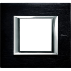 AXOLUTE Ramka 2-modułowa antracyt matowa HA4802XS