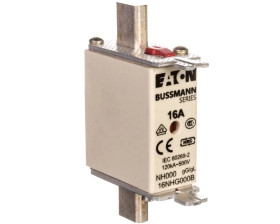 Wkładka bezpiecznikowa NH000 16A gL/gG 500V 16NHG000B