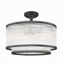 Lampa sufitowa plafon Sergio czarny mat C0528-05H-P7AC Zuma Line