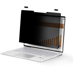 StarTech.com 14LT6-PRIVACY-SCREEN 14-inch 16:10 Flip-Over Privacy Screen with T
