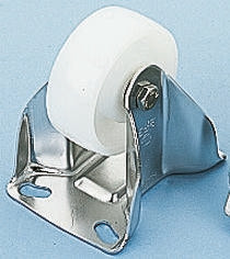 Koło samonastawne średnica kabla 125mm Płyta LAG 300kg wysokość całkowita 162mm