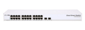 Switch 24x RJ45 1000Mb/s, 2x SFP+ MikroTik CRS326-24G-2S+RM