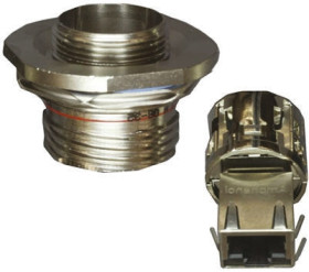 Złącze RJ45 Żeński Złącze RJ45 Nakrętka blokująca Cat5e Amphenol Socapex, proste 8-żyłowe