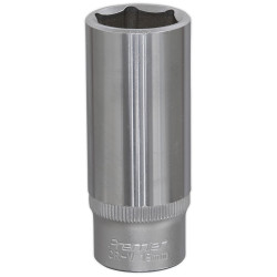 Sealey S3819D Walldrive Socket 19mm Deep 3/8&quot;sq Drive