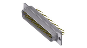 Złącze D-Sub 37-pinowe Męski Proste Montaż na płytce drukowanej raster 2.77mm