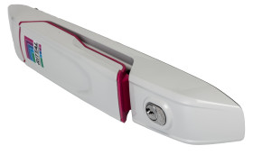 Uchwyt z zamkiem Cynk odlewany Rittal RAL7035