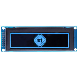 Wyświetlacz OLED 3,12" 256x64px niebieski