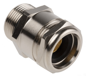 Dławnica kablowa gwint M25 mosiężna min. średnica kabla 14mm max. średnica kabla 15.8mm +80°C IP68