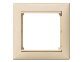 VALENA Ramka 1 pojedyncza krem 774351 LEGRAND