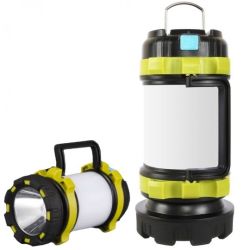 Lampka biwakowa LED 800lm akumulatorowa 3000mAh USB Powerbank 3w1 IP6 wielofunkcyjna Kraft&Dele