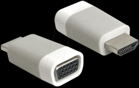 65472 HDMI-A plug &gt; VGA socket adapter