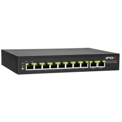 Switch PoE 8-port (8+2) PX-S10-P8-U2-TP100HI IPOX