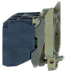 Zestaw św. z korpusem/kołnierzem mocującym z żarówką BA9s /250V 1NO+1NC ZB4BW065