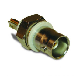 Złącze RF, montaż typu Przegroda czołowa Gniazdo typ złącza Złącze BNC Lutowane