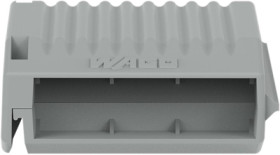 Gel box, max. 4 mm² clamps, size 2, gray for core cables, 207-1373