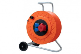 Rozgałęźnik na bębnie plastikowym GOLIA-420 NK 32A 5p, 2x230V IP44