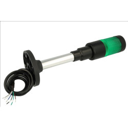 Lampa LED zielona 24V AC/DC kolumna sygnalizacyjna KOGUT