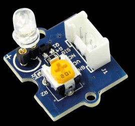 104030009 Arduino - Grove LED, 5 mm, white