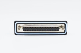 Złącze D-Sub lutowane 62-pinowe Żeński Kąt Proste Montaż na płytce drukowanej raster 2.41mm