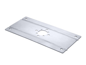 Płyta montażowa x 300mm, materiał: Stal nierdzewna, Rittal