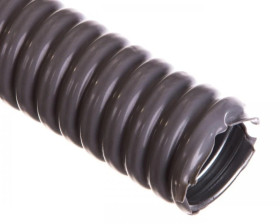 Rura ochronna stalowa pokryta PCV WOT 16 szara E03DK-10030200501 /10m/