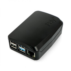 Obudowa do Raspberry Pi 4B - Argon Poly+ - czarna