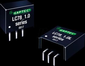 LC78_03-1.0 DC/DC converter, 4.5 - 42 Vin, 3.3 Vout, 1 A, SIP-3