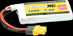 LiPo Akku LEMONRC 1000 - 7.4V (35C)