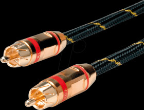 11.09.4251 Cinch cable, simplex connector/connector, red, 5.0 m