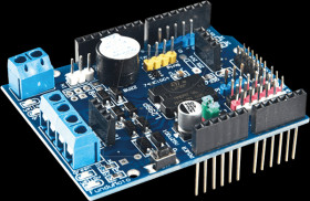 EX029 Arduino Shield - Motor control unit, L298P