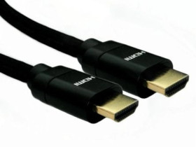 3m 8K HDMI M-M 28awg Black Aluminium Hoo