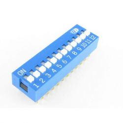 Przełącznik DIP 12-biegowy