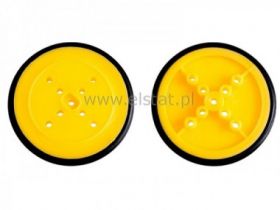 Koło do robota 39x4mm. Koło o średnicy opony 39mm.