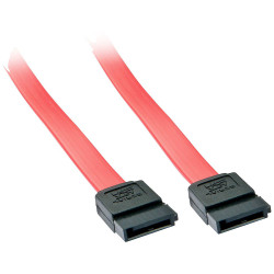 LINDY 33324 SATA Cable Red 1x SATA plug 7-pin to 1x SATA plug 7-pin 0.50 m