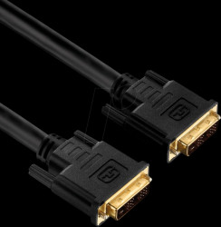PI4000-300 DVI Kabel 18+1 Single Link DVI-D Stecker, 2K, 30 m