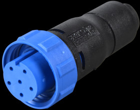 PX0410/06S/4550 Connector, 6-pin, socket