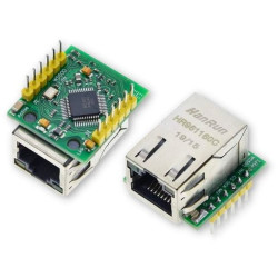 Wiznet W5500 Ethernet network module RJ-45 WoL SPI TCP/IP UDP 2.54 mm STM32
