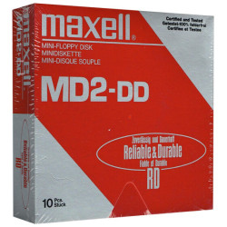 5,25" Diskettes MD2-DD "Maxell"