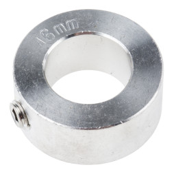 Pierścień osadczy, mocowanie: Wkręt dociskowy, śred. wału: 16mm, Stal nierdzewna