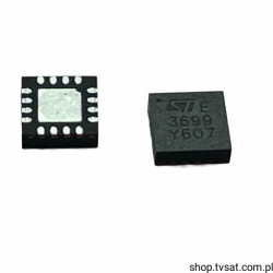 STG3699QTR Quad SPDT Switch SMD-QFN16 STM BULK