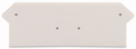 End/Intermediate plate for terminal block, 280-364