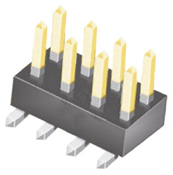 Złącze szpilkowe 8-pinowe raster: 2.54mm 2-rzędowe Samtec Montaż powierzchniowy 7.0A 475.0 V.