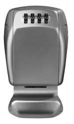 Skrzynka na klucze Szafka na klucze Zamek szyfrowy Montaż ścienny Cynk szer.: 105mm wys.: 135 mm gł.: 46 mm Szary