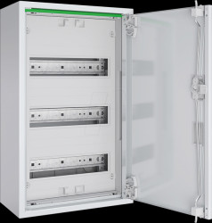 ABNRM103R01 Field distributor surface-mounted, 3-row, 36 TE, H=500