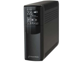 UPS POWERWALKER VI 1200 CSW LINE-INTERACTIVE 1200VA 4X 230V SCHUKO USB-B 2X USB ŁADOWARKA