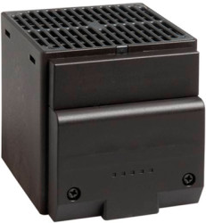 Heating blower, 250 W, plastic, (L x W x H) 111 x 85 x 90 mm, black, 02811.0-01